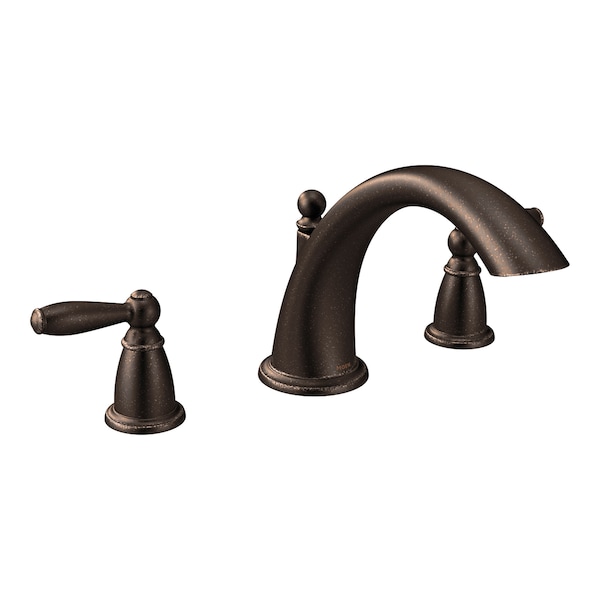 Two-Handle Roman Tub Faucet Oil Rubbed Bronze
